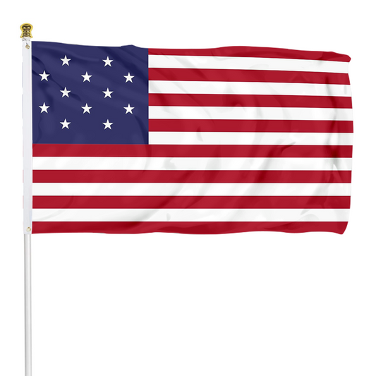 Fyon 15 Star US flag Indoor and outdoor banner