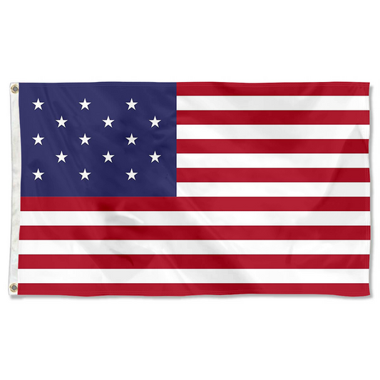 Fyon 15 Star US flag Indoor and outdoor banner