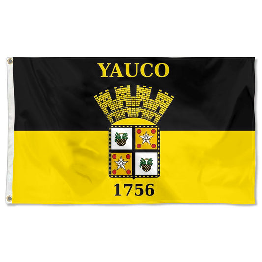 Fyon 1756 Yauco, Puerto Rico flag banner