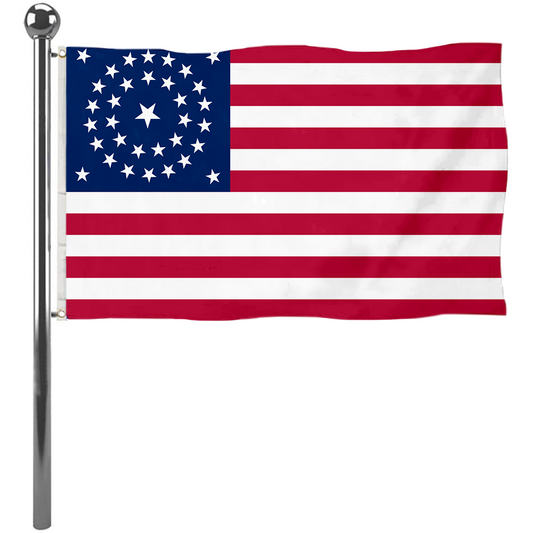 Fyon 1861–1863 America the United States flag Banner
