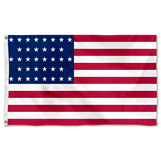 Fyon 1865–1867 the United States flag Banner