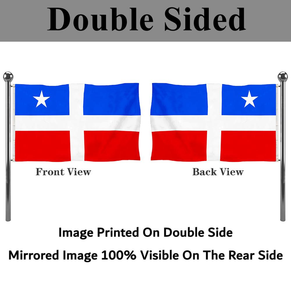 Fyon 1868 Lares Revolutionay, Puerto Rico flag banner