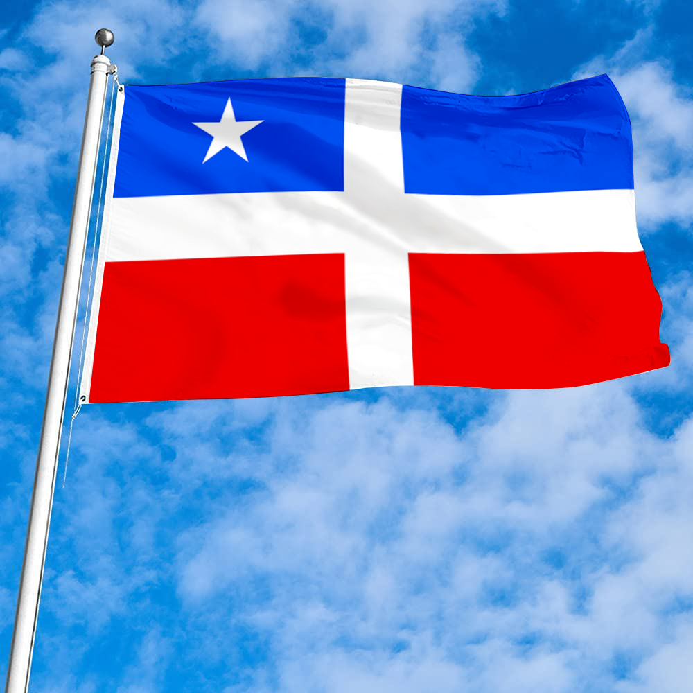 Fyon 1868 Lares Revolutionay, Puerto Rico flag banner