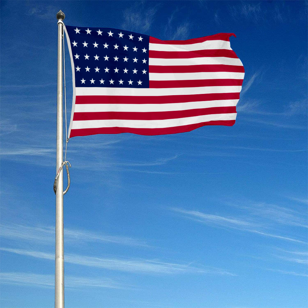 Fyon 1877–1890 the United States flag Banner