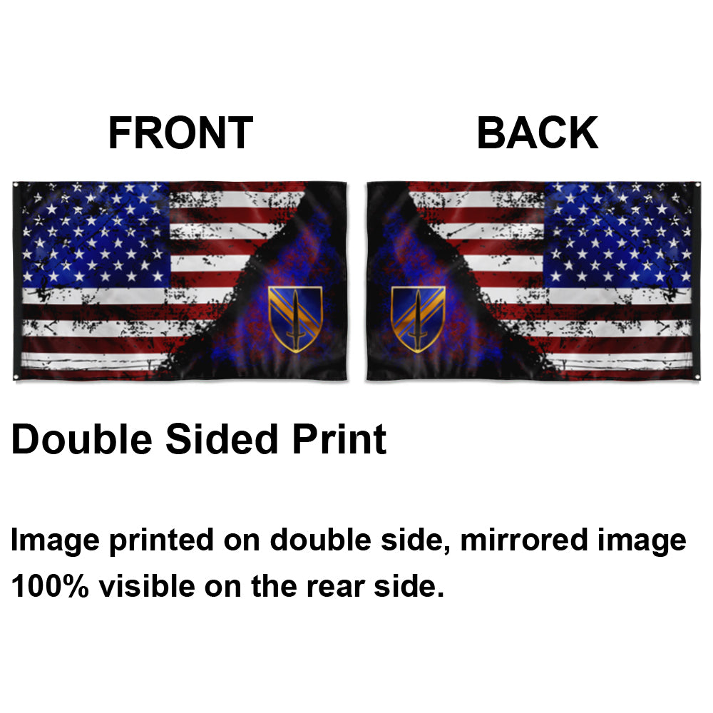 Fyon 1ST SFAB Stars And Stripes Flag Indoor and outdoor banner