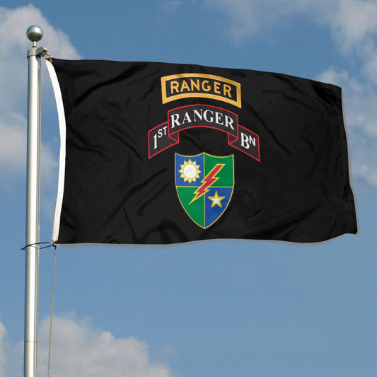 Fyon 1st Battalion 75th Ranger Regiment Flag Indoor and outdoor banner 40701