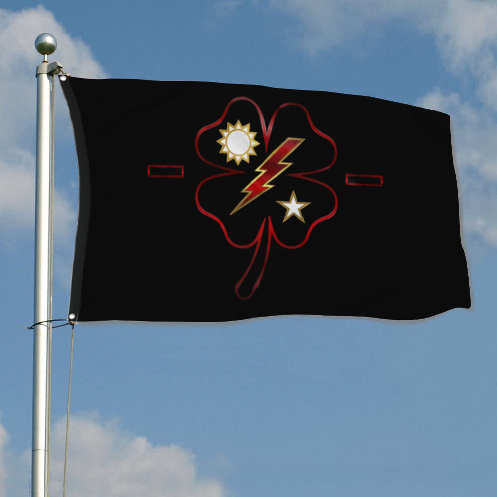 Fyon 1ST Clover Flag Indoor and outdoor banner