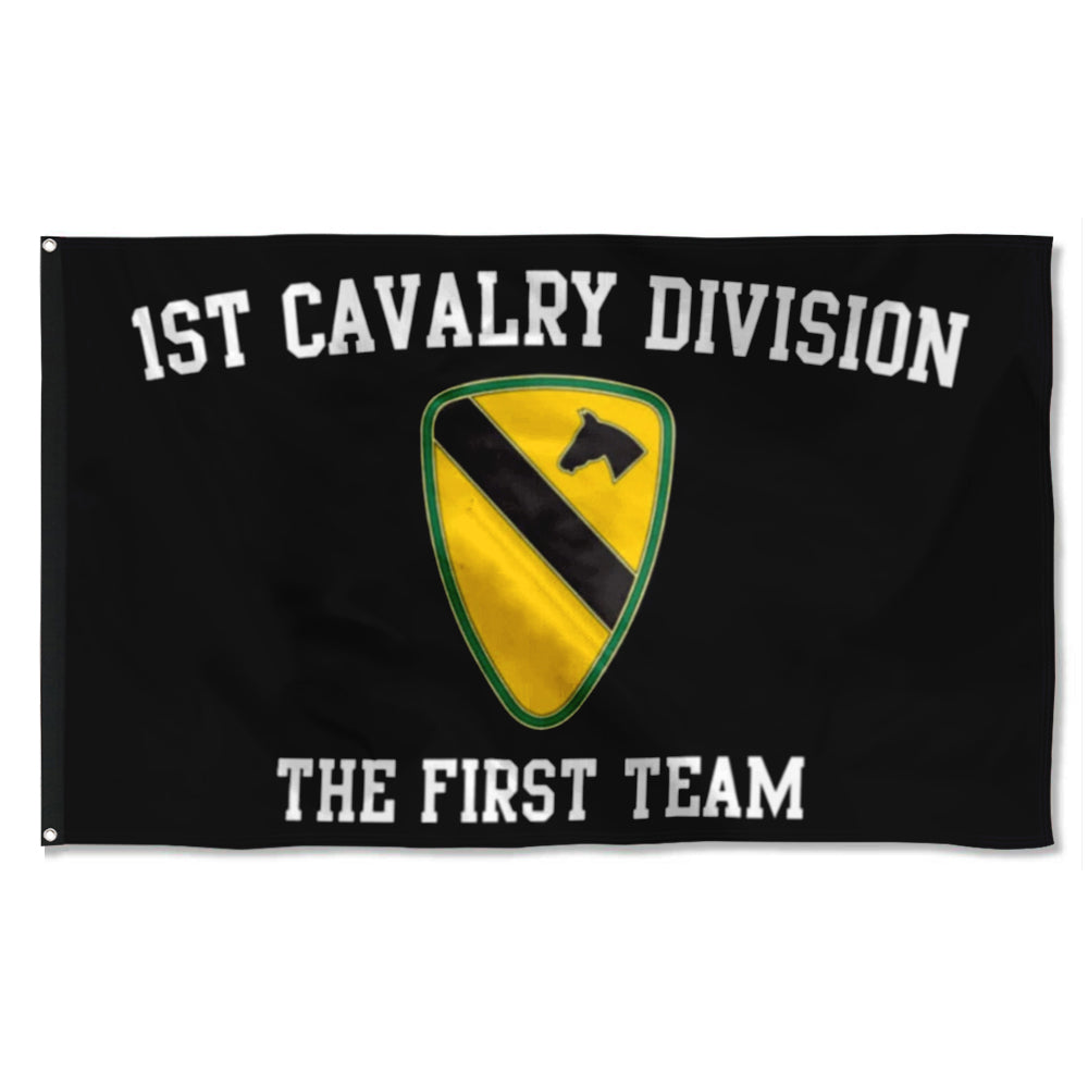 Fyon 1st Cavalry Division Flag Indoor and outdoor banner
