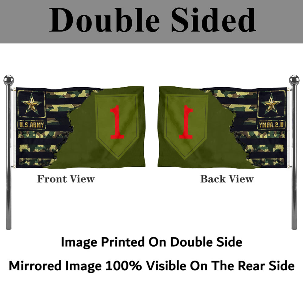 Fyon 1st Infantry division Flag Banner