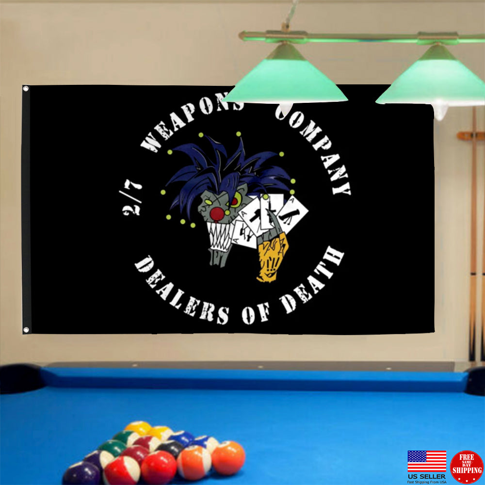 Fyon 2-7 Weapons Company Flag Indoor and outdoor banner