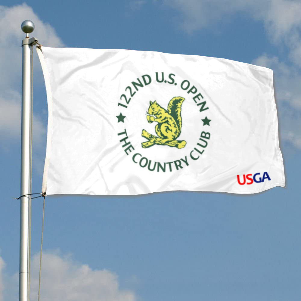 Fyon 2022 US Open Flag the country club golf embroidered pin flag pga new Flag Indoor and outdoor banner
