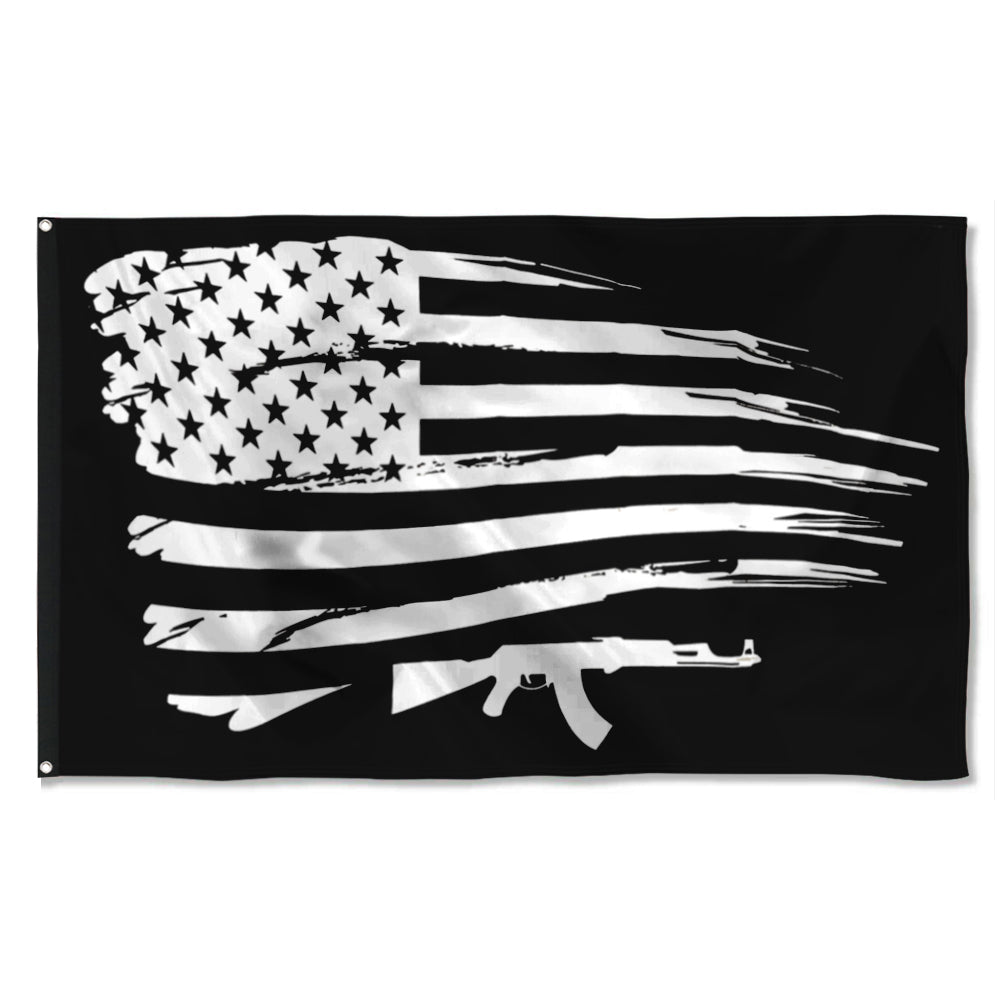 Fyon 2024 DON JR Ivanka AK47 Flag Banner