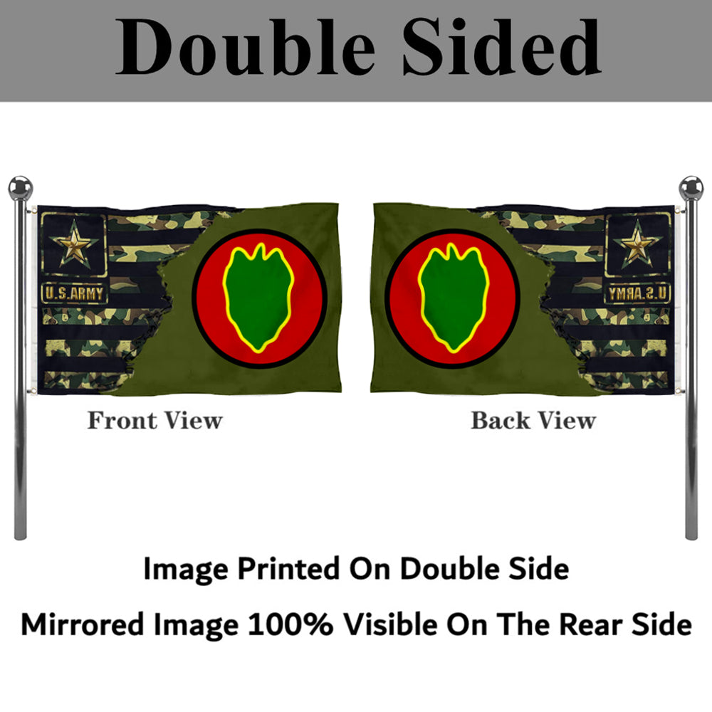 Fyon 24TH Infantry division Flag Banner
