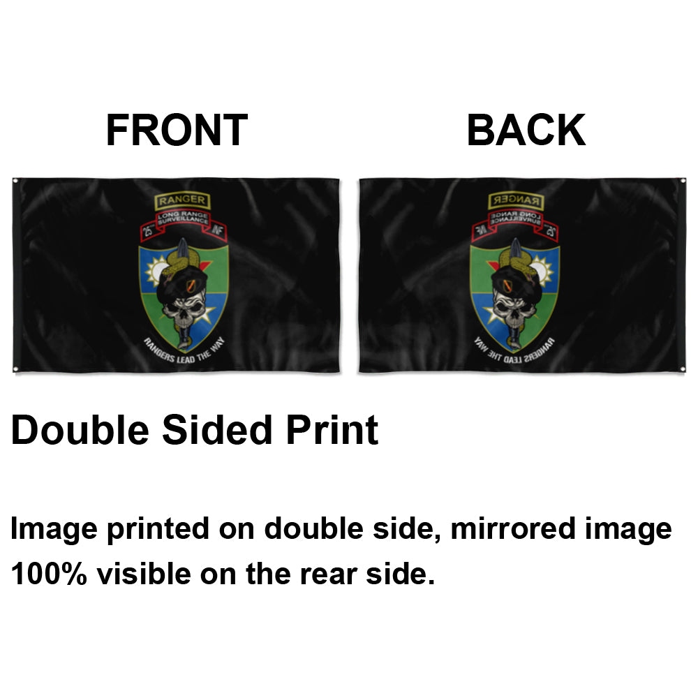 Fyon 25TH INF LRS SNAKE EATER FLAG Indoor and outdoor banner