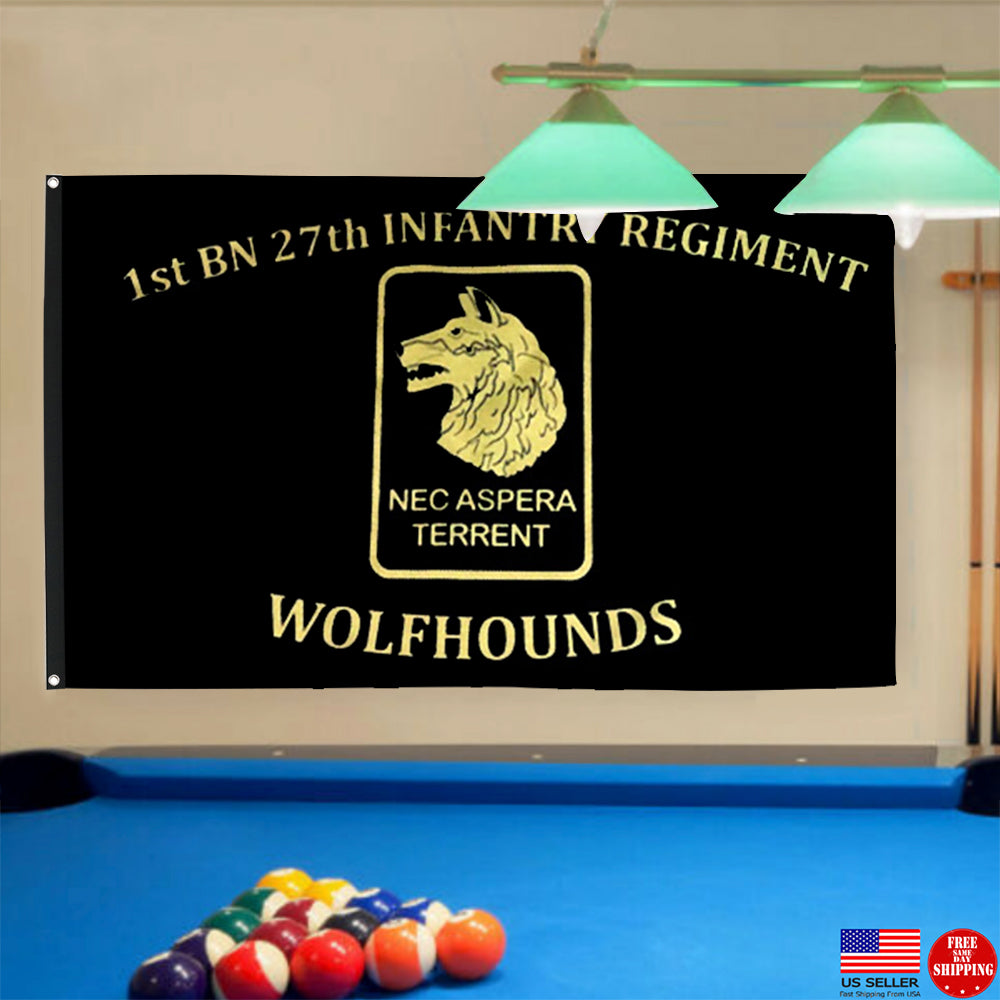 Fyon 27th IN. Custom Guidon Flag Indoor and outdoor banner