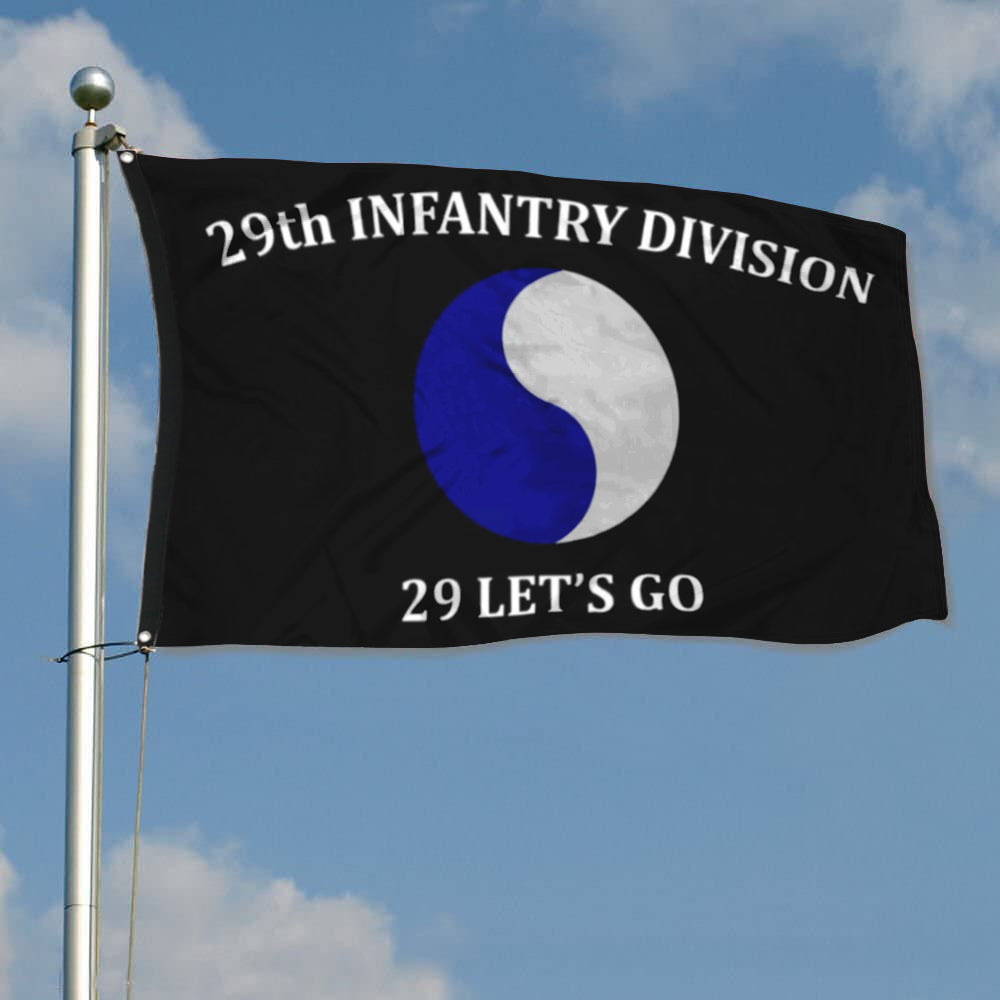 Fyon 29th Infantry Division Flag Indoor and outdoor banner