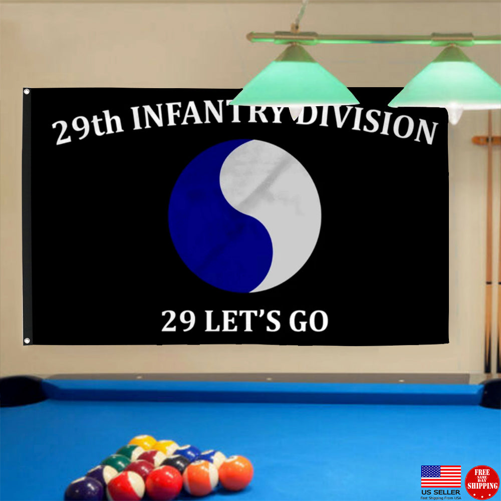 Fyon 29th Infantry Division Flag Indoor and outdoor banner