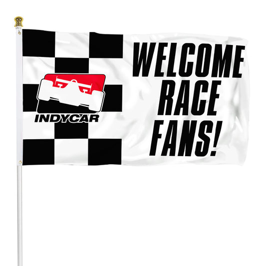 Fyon Indycar flag Welcome race Indoor and outdoor banner
