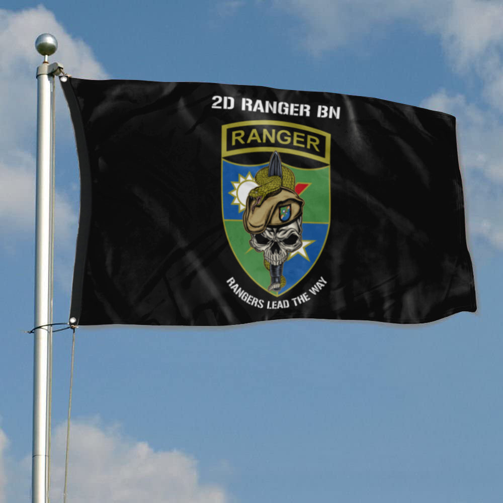 Fyon 2D Ranger BN Rangers Lead The Way Flag Indoor and outdoor banner