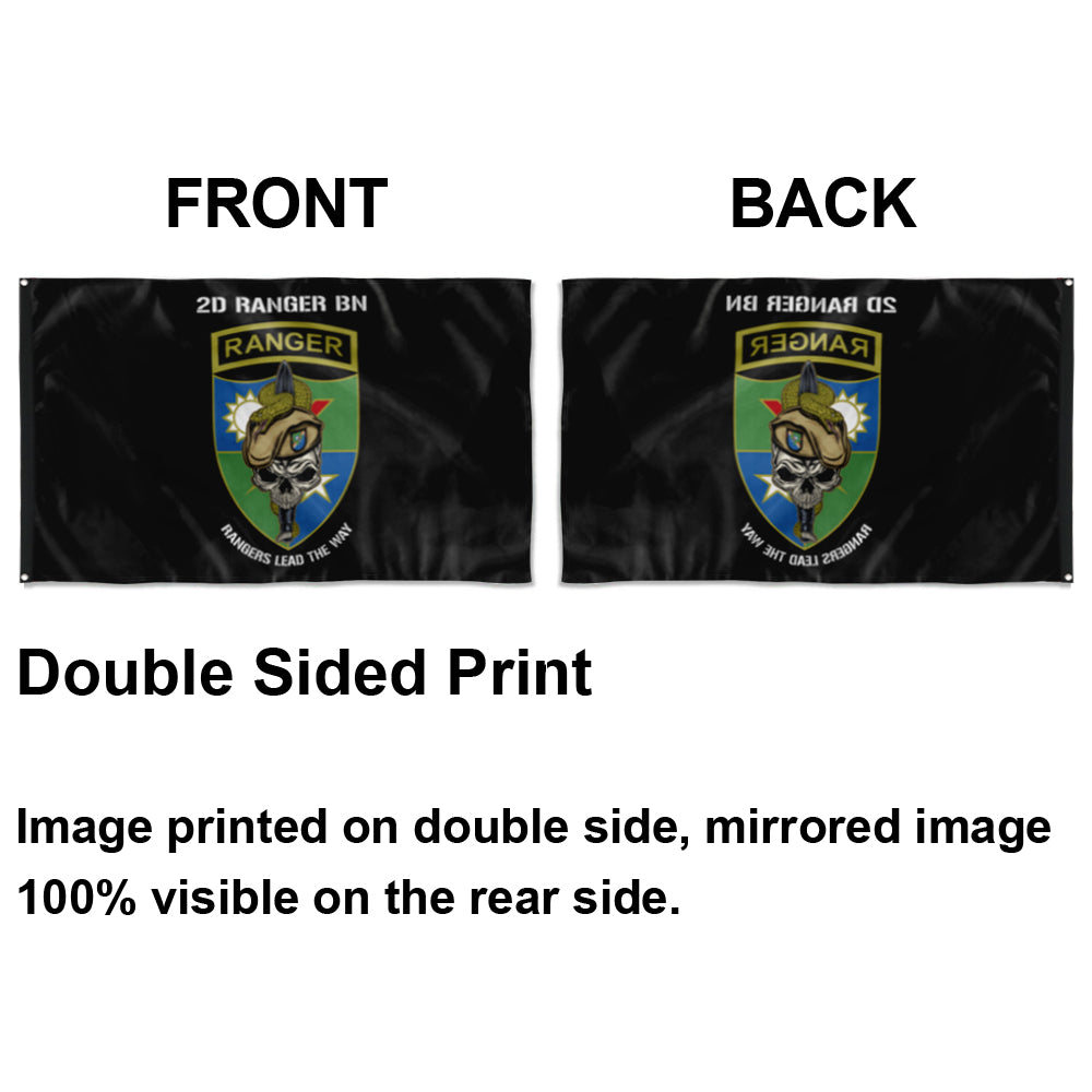 Fyon 2D Ranger BN Rangers Lead The Way Flag Indoor and outdoor banner