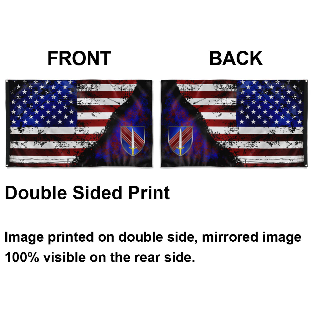 Fyon 2ND SFAB Stars And Stripes Flag Indoor and outdoor banner