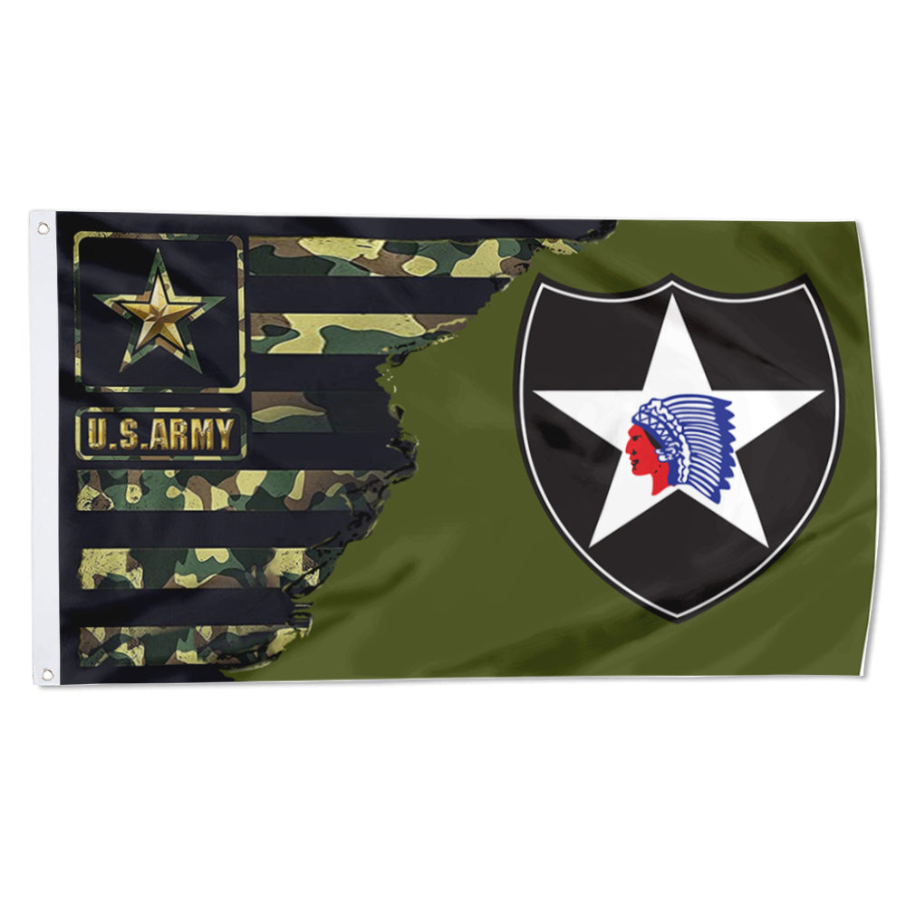 Fyon 2nd Infantry division Flag Banner