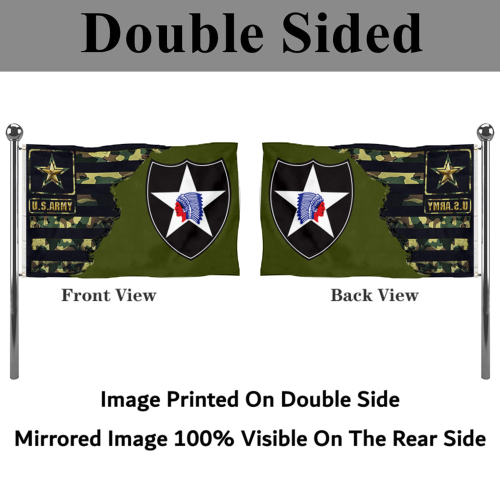 Fyon 2nd Infantry division Flag Banner