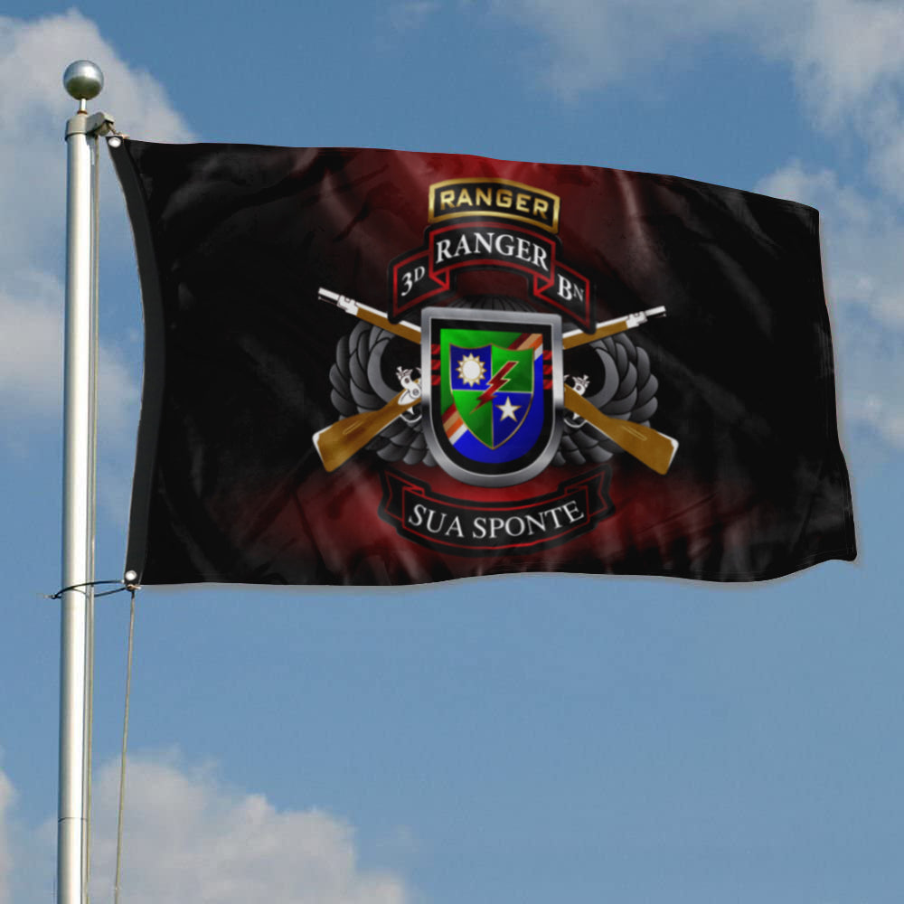 Fyon 3-75 Battalion Tabbed Ultimate Flag Indoor and outdoor banner