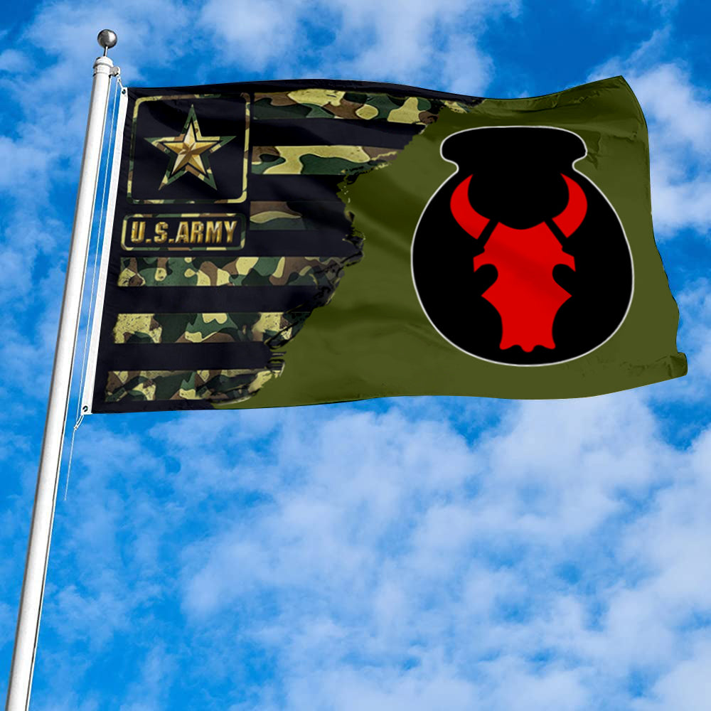 Fyon 34th Infantry division Flag Banner