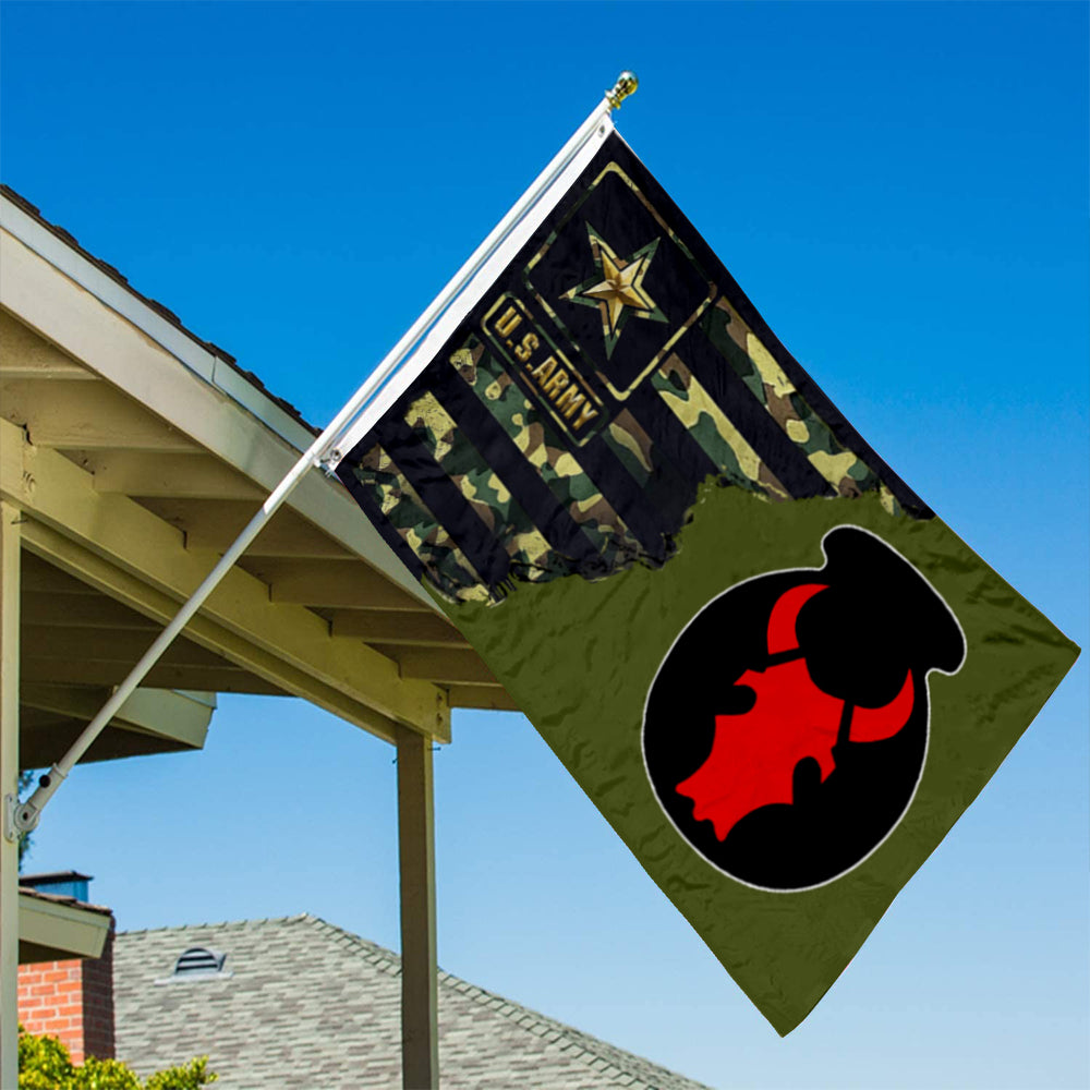 Fyon 34th Infantry division Flag Banner