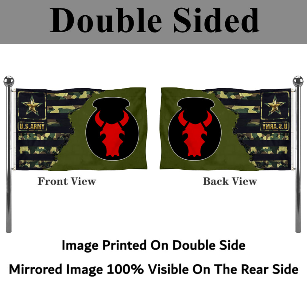 Fyon 34th Infantry division Flag Banner