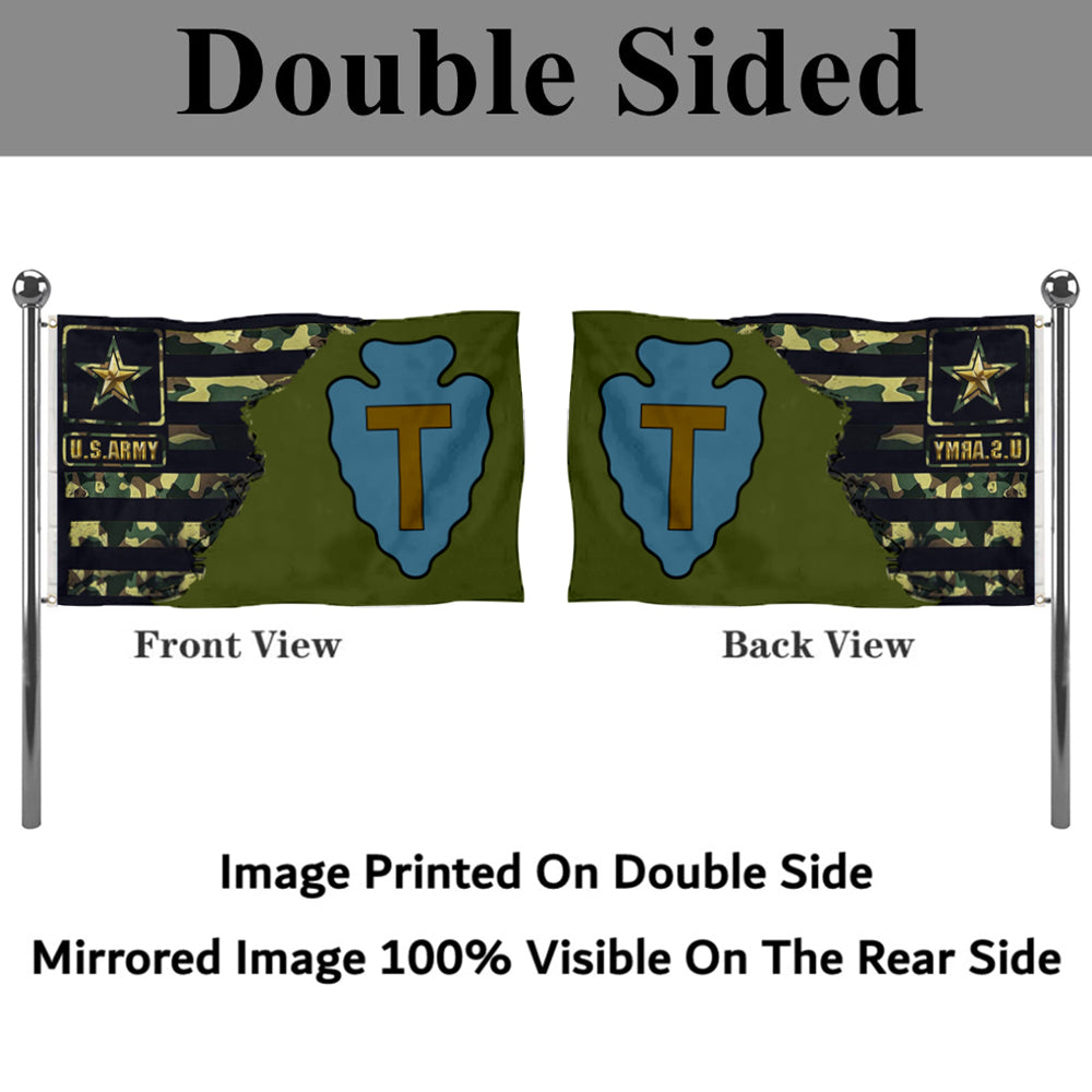 Fyon 36th Infantry division Flag Banner