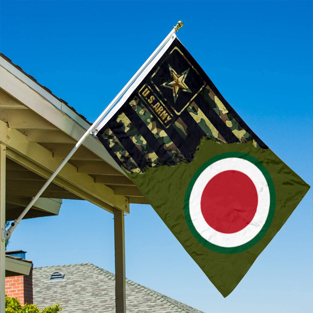Fyon 37th Infantry division History Flag Banner
