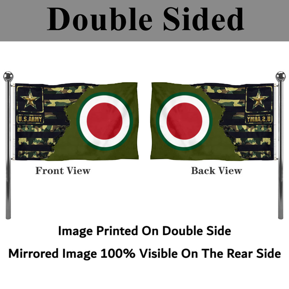 Fyon 37th Infantry division History Flag Banner
