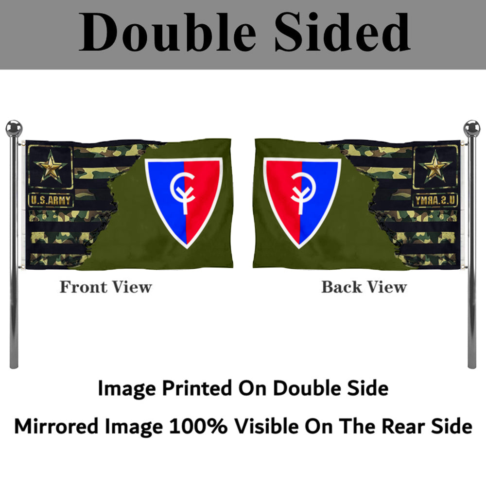Fyon 38th Infantry division Flag Banner