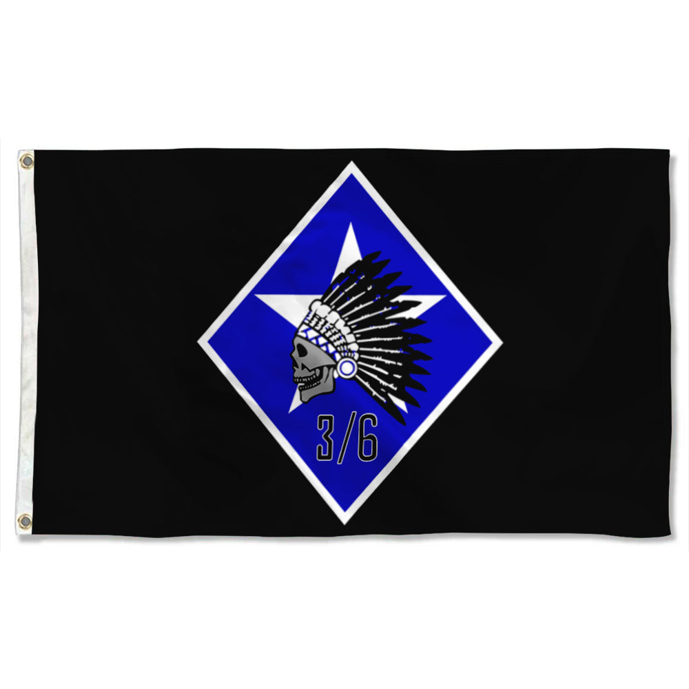 Fyon 3rd Battalion 6th Marines Flag Banner