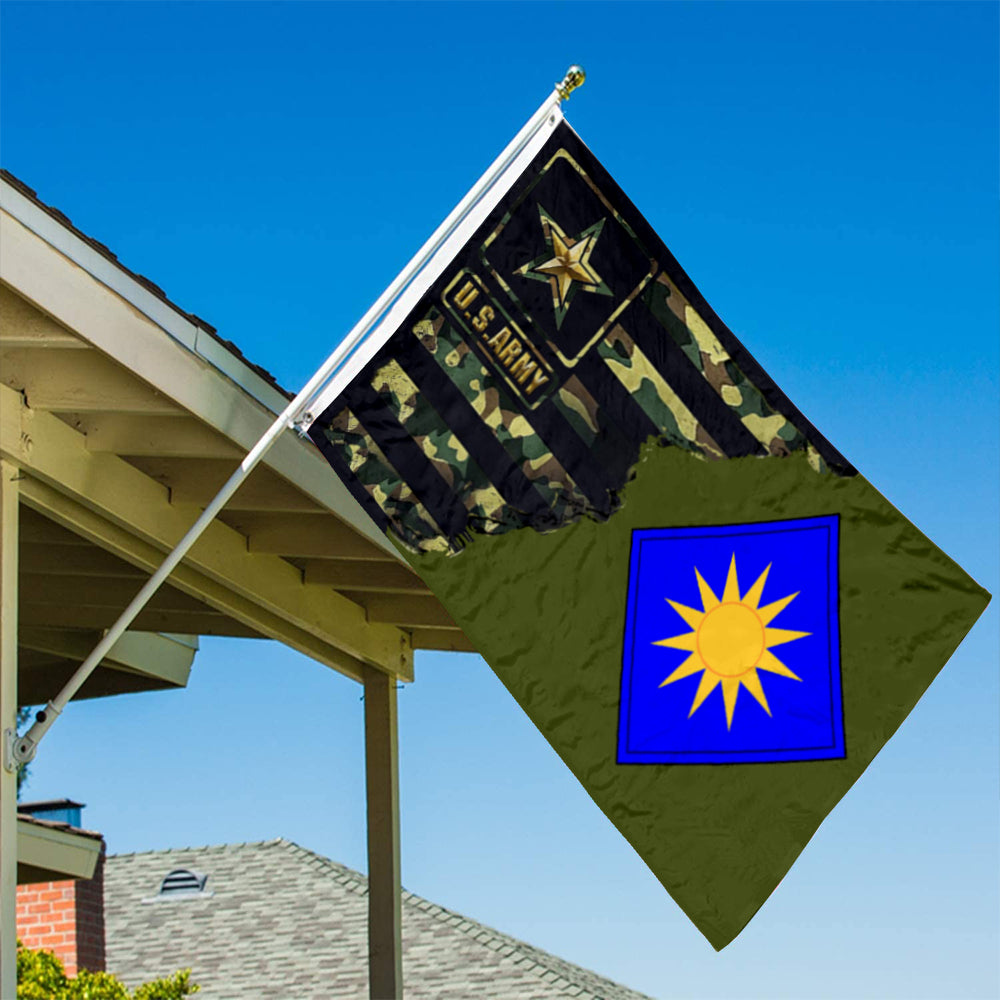 Fyon 40th Infantry division Flag Banner
