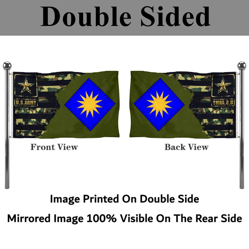 Fyon 40th Infantry division Flag Banner