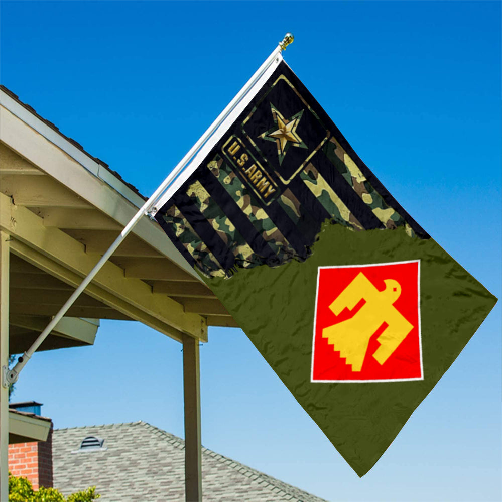 Fyon 45th Infantry division History Flag Banner