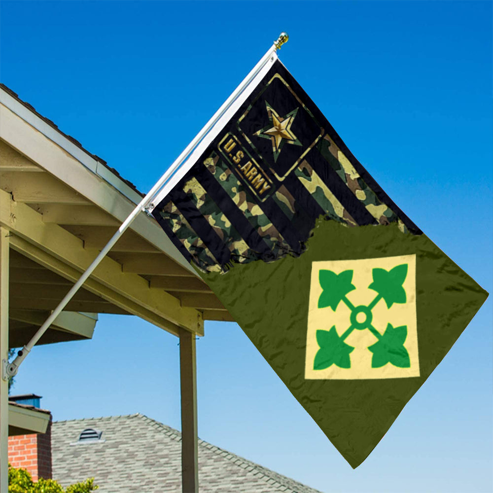 Fyon 4th Infantry division Flag Banner