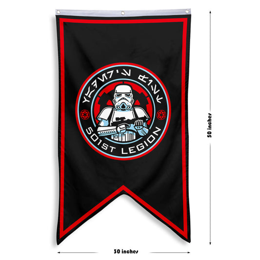 Fyon 501st Legion Star Wars Vader’s Fist Flag Indoor and outdoor banner 30X50Inch
