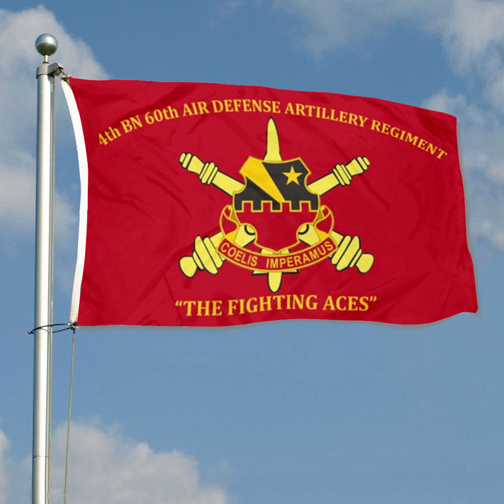 Fyon 60th Air Defense Artillery Flag Indoor and outdoor banner