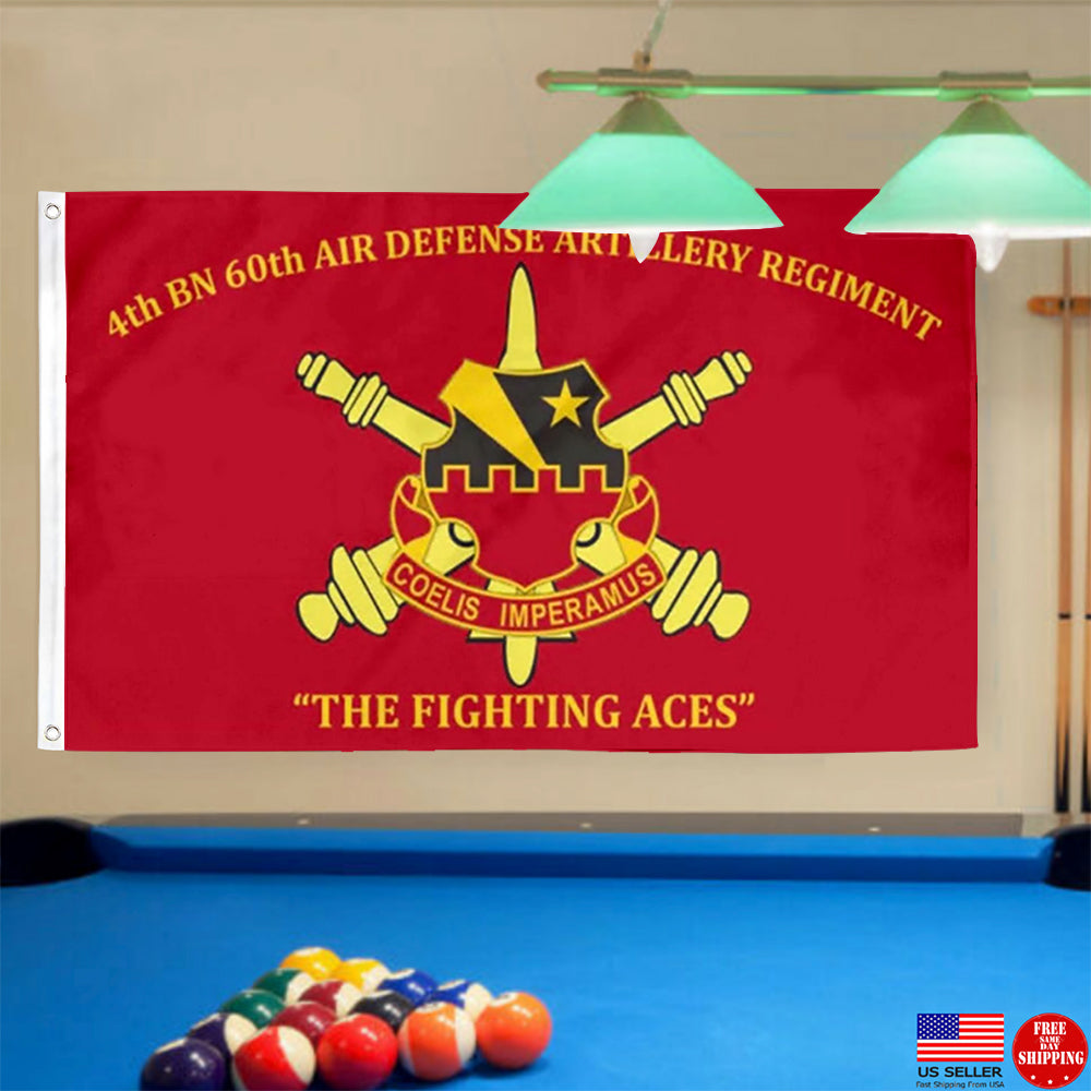 Fyon 60th Air Defense Artillery Flag Indoor and outdoor banner