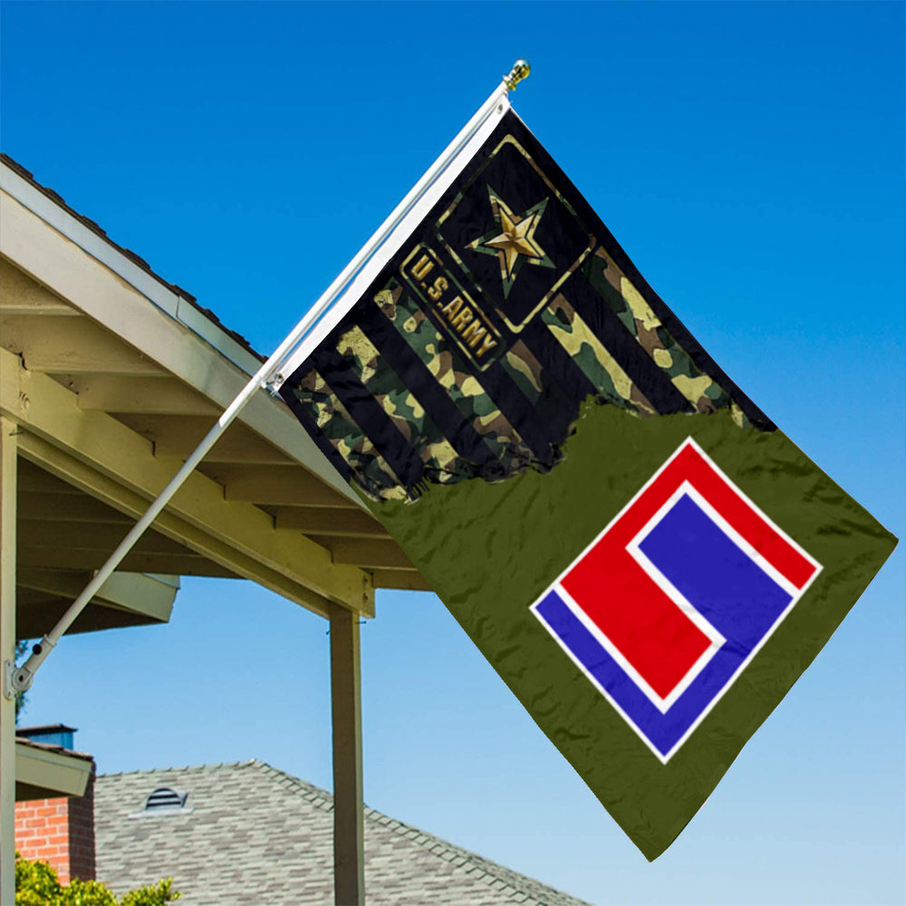 Fyon 69th Infantry division History Flag Banner