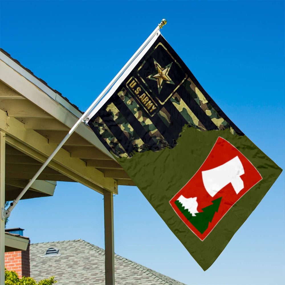 Fyon 70th Infantry division History Flag Banner