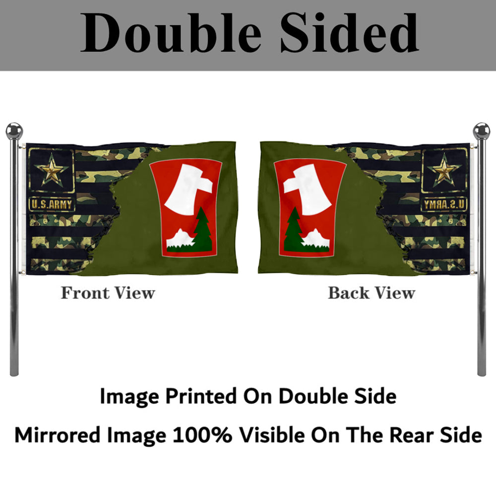 Fyon 70th Infantry division History Flag Banner