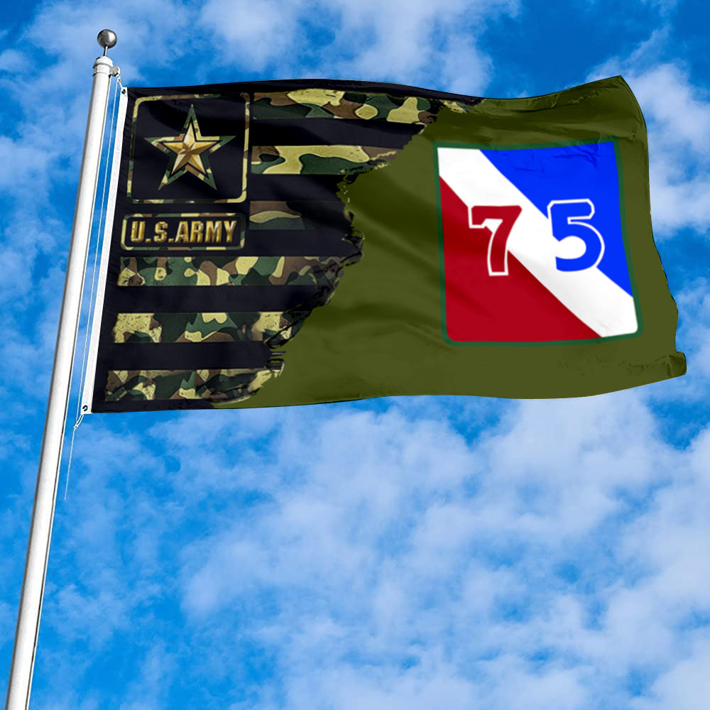 Fyon 75th Infantry division Flag Banner