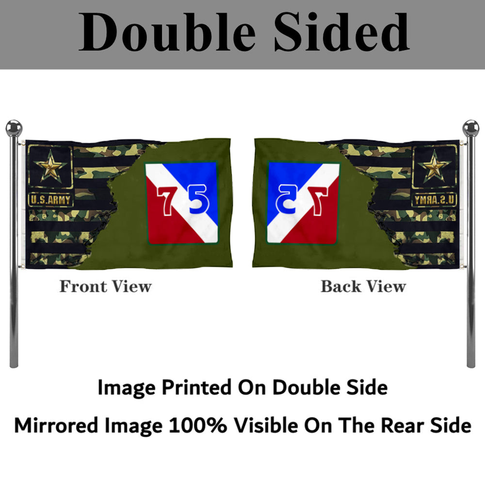 Fyon 75th Infantry division Flag Banner