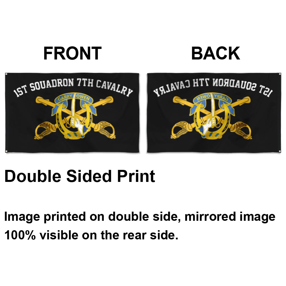 Fyon 7th Cavalry Flag Indoor and outdoor banner