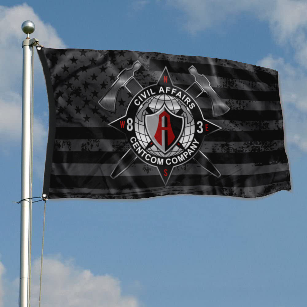 Fyon 83RD Centcom Company US Subdued Flag Indoor and outdoor banner